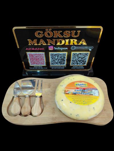 GÖKSUBEY GURME ÇÖREK OTLU  GÖBEK KAŞAR 500 GR