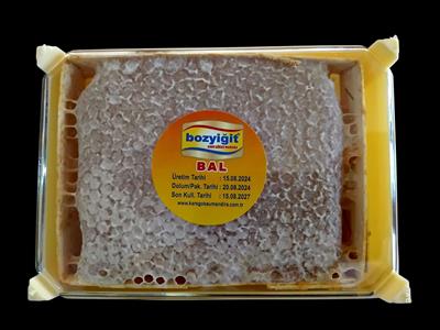 BOZYİĞİT KARS DOĞAL PETEKLİ KARAKOVAN BALI 500 GR