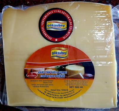 GÖKSUBEY GURME ESKİ KAŞAR 2 YILLIK DİLİM VAKUM 500 GR