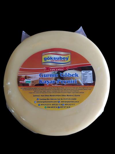 GÖKSUBEY GURME GÖBEK KAŞAR 500 GR VAKUMLU