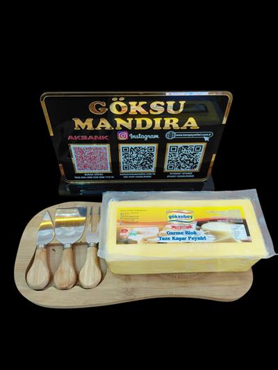 GÖKSUBEY GURME BLOK GÖBEK  KAŞAR 1 KG VAKUMLU