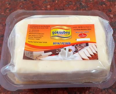 GÖKSUBEY GURME OLGUNLAŞTIRILMIŞ BEYAZ PEYNİR(EZİNE) 300 GR VAKUMLU