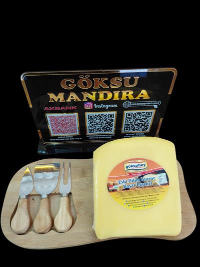 GÖKSUBEY GURME ESKİ KAŞAR PEYNİRİ 1 KG  ( 1 YILLIK)