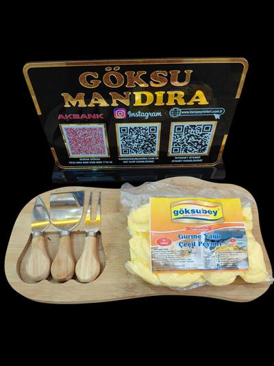 GÖKSUBEY GURME YAĞLI ÇEÇİL PEYNİRİ 1 KG VAKUMLU